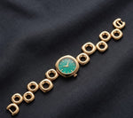 GOLDEN ORBIT DIAL WATCH Green