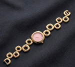 GOLDEN ORBIT DIAL WATCH