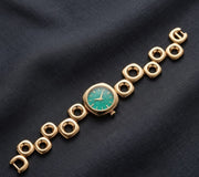 GOLDEN ORBIT DIAL WATCH Green