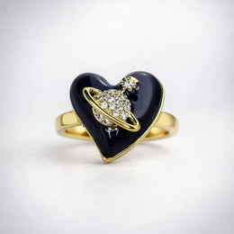 SHAHI BLACK STONE RING