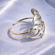 SILVER LEAF CUFF