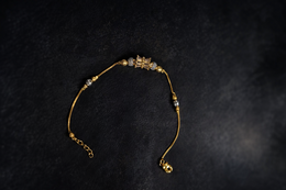 Golden Florate Bracelete