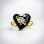 SHAHI BLACK STONE RING