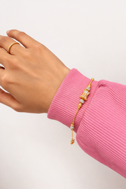 Golden Florate Bracelete