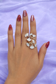 GINKO FLORAL RING